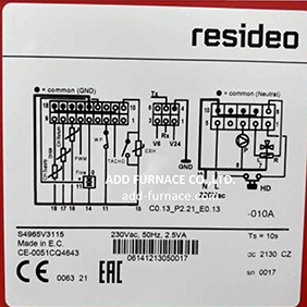 resideo S4965V3115